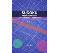 SUDOKU OpenGrid: Level 4: Extreme - 100 Puzzles