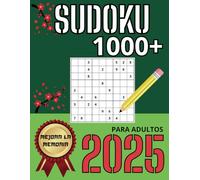 Sudoku para adultos: Más de 1000. De Fácil a Difícil. Activa tu mente