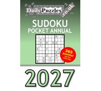 Sudoku Pocket Annual 2027: 365 Puzzles! One for Every Day