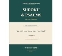 Sudoku & Psalms: 54 Easy Large-Print Puzzles Paired with KJV Psalms · A Comforting Verse on Every Page · Hand-Audited Puzzle Quality · Step-by-Step ... Gift for Seniors, Mothers & Caregivers