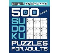 Sudoku Puzzle Boo 500 Expert Sudoku Puzzles for Adults (with answer (Tascabile)