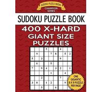 Sudoku Puzzle Boo Sudoku Puzzle Book 400 EXTRA HARD Giant Size Puzzl (Tascabile)