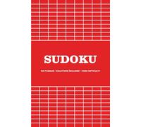 Sudoku Puzzle Book: 100 Hard Sudoku Puzzles for Adults, Travel Sized 5 x 8 Inches, Solutions Included