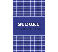 Sudoku Puzzle Book: 100 Hard Sudoku Puzzles for Experienced Solvers, Travel Sized 5 x 8 Inches, Solutions Included