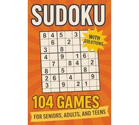Sudoku Puzzle Book: 104 fun Sudoku puzzles in easy-to-read print for adults and seniors. Four skill levels: Very Easy to Hard. 6x9 size, 121 pages ... Great for travel, relaxation, and quiet time.