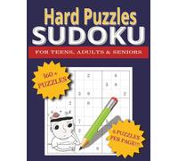 SUDOKU Puzzle Book: 360 Hard Sudoku Puzzles | 8.5x11 inches, 120 pages | 360 Puzzles