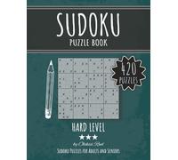 Sudoku Puzzle Book: 420 Puzzles & Solutions | Hard Level | Easy to Read Print | 8.5x11 inches | 109 pages | Perfect for Adults, Seniors and Puzzle Lovers