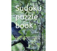 Sudoku: Puzzle Book | 80 Puzzles | One Puzzle Per Page | 6 x 9 Inches | Brain Games for All Ages