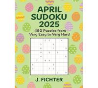 Sudoku Puzzle Book April 2025