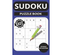 sudoku puzzle book: Easy,Fun for all ages, Great for on the go fun, Brain teaser