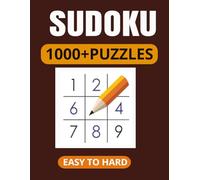 Sudoku Puzzle Book: Easy to Hard Difficulty | Large Print 8.5 x 11 | Includes Online QR Code Solutions