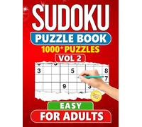 Sudoku Puzzle Book for Adults: 1000+ Easy Level Puzzles with Solutions - Vol 2