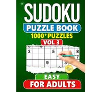 Sudoku Puzzle Book for Adults: 1000+ Easy Level Puzzles with Solutions - Vol 3