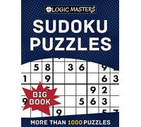 Sudoku Puzzle Book for Adults: 1000+ Puzzles - Easy to Hard Sudoku for Adults & Seniors - Train Your Brain, Improve Focus & Boost Logic