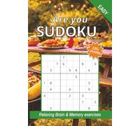 Sudoku Puzzle Book for Adults: 105 Easy Puzzles with Solutions, fun Collection ‘Are you SUDOKU?’