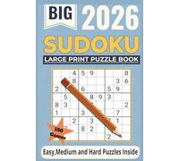 Sudoku Puzzle Book for Adults: 150 Easy to Medium to Hard Puzzles with Solutions | Large Print Brain Games for Beginners, Intermediate and Experienced Players