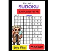 Sudoku Puzzle Book for Adults: 200 Medium Level Puzzles to Challenge the Mind
