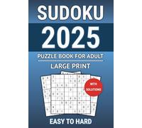 Sudoku Puzzle Book for Adults Large Print: Two Puzzles per Page from Easy to Hard For Seniors & Teens , Stress Relief & Relaxation