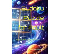 Sudoku Puzzle Book for Adults: Medium Difficulty with Solutions