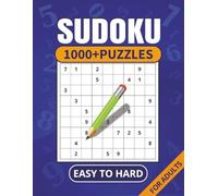 Sudoku Puzzle Book for Adults: Over 1,000 Easy to Hard Puzzles with QR Code Solutions | Brain Training for Focus, Logic, and Relaxation: Large Print | ... for Puzzle Lovers, Travelers, and Seniors