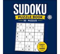 Sudoku Puzzle Book for Adults: Relax, Focus, and Train Your Brain with Fun and Challenging Sudoku Puzzles