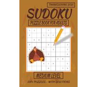 Sudoku Puzzle Book for Adults: Thanksgiving 2025 Edition