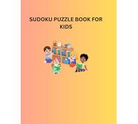 Sudoku Puzzle Book For Kids