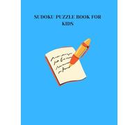Sudoku Puzzle Book For Kids