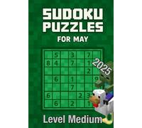 Sudoku Puzzle Book For May 2025