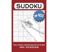 Sudoku Puzzle Book: Puzzles with Easy-to-Read Print | Enjoy Hours of Brain-Boosting | Fun 6x9 inches, 108 pages | Over 200 Puzzles Ranging from Easy ... Vacations, Holidays, and Relaxing Free Time