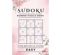 Sudoku Puzzle Book: Spring Floral Edition EASY: 450 Fun Puzzles with Cute Pink Floral Cover