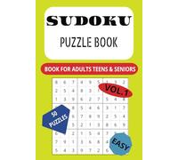 Sudoku Puzzle Book: Sudoku Book with Solutions - The Perfect Challenge for All Skill Levels…6x9 inches easy-to-read text.