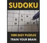 Sudoku Puzzle Book: Sudoku Puzzle Book | 1000 Puzzles | 8.5 x 11 Inches | Sharpen Your Focus | Train Your Brain