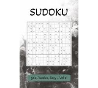 Sudoku Puzzle Book: Sudoku Puzzle Book: Sudoku Puzzle Book with Easy to Read Print, 16x16 Boarder Size | 6x9 inches, 110 pages | 50+ Puzzles ... Gifts for Vacation, Holiday and Relaxation