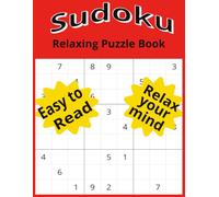 Sudoku Puzzle Book: Sudoku | Relaxing | Brain Teaser | Train your brain | Large Print | 75 Puzzles plus answer key