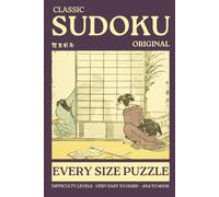 Sudoku Puzzle Book: Very Easy to Hard | 180 BIG print 4x4 to 16x16 Puzzles for All Skill Levels | Fun Brain Training and Relaxation