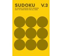 Sudoku Puzzle Book Vol.3: Levels Ranging from Easy to Expert