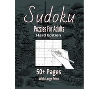 Sudoku: Puzzle Book with Over 50+ Puzzles | 8.5x11 inches, 110 pages and comes with solutions.... Great Gift for any occasion