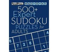Sudoku Puzzle Books 500+ Expert Sudoku Puzzles for Adults (Tascabile)