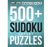 Sudoku Puzzle Books 500+ Sudoku Puzzles Book Expert (Tascabile)