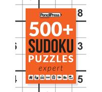 Sudoku Puzzle Books 500+ Sudoku Puzzles Book Expert (Tascabile)