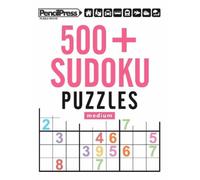 Sudoku Puzzle Books 500+ Sudoku Puzzles Medium (Tascabile)