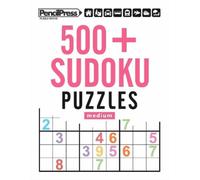 Sudoku Puzzle Books 500+ Sudoku Puzzles Medium (Tascabile)