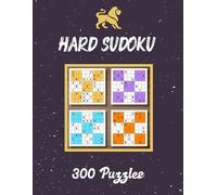 Sudoku Puzzle Books Hero Hard Sudoku puzzle (Tascabile)