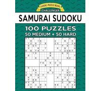 Sudoku Puzzle Books Samurai Sudoku 100 Puzzles (Tascabile) Challenger