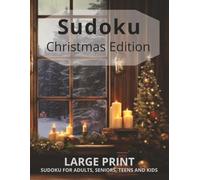Sudoku Puzzle Christmas Edition: One Puzzles Per Page | Level Medium with Solutions | 100 Sudoku