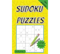 Sudoku Puzzles: 50+ Fun and Challenging Sudoku Puzzles to Boost Your Brain in 110 Pages | Large Print |Relaxation, Focus