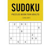 Sudoku Puzzles Book for Adults (Level Easy): 100 Sudoku Brain Games or Activity Magic Squares With Answers