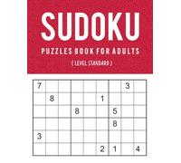 Sudoku Puzzles Book for Adults (Level Standard): 100 Sudoku Brain Games or Activity Magic Squares With Answers