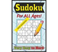 Sudoku Puzzles Book - Very Easy to Hard - For ALL Ages! (WITH SOLUTIONS)